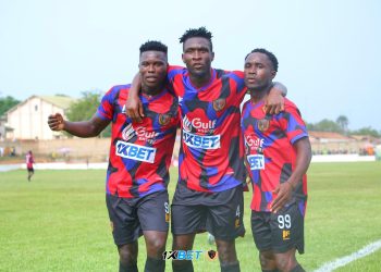 Full Time at El Wak : Michel Otou bags superb brace as Legon Cities defeat Kotoku Royals to move out of the relegation zone