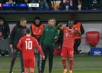 Bayern Munich 1 Manchester City 1 : The moment Sadio Mane replaced Leroy Sane !