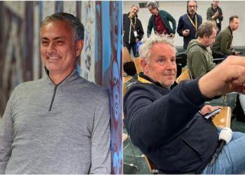 Jose Mourinho’s hilarious gift to a Feyenoord journalist