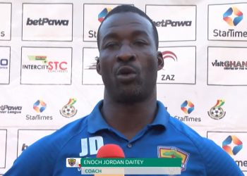 Tamale City 4 Hearts of Oak 1 : Physical trainer Enoch Jordan Daitey reacts to the club’s worst defeat of the season