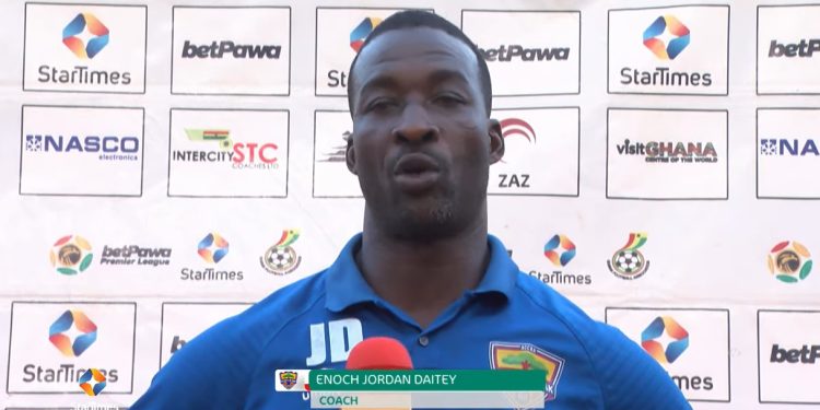 Tamale City 4 Hearts of Oak 1 : Physical trainer Enoch Jordan Daitey reacts to the club’s worst defeat of the season