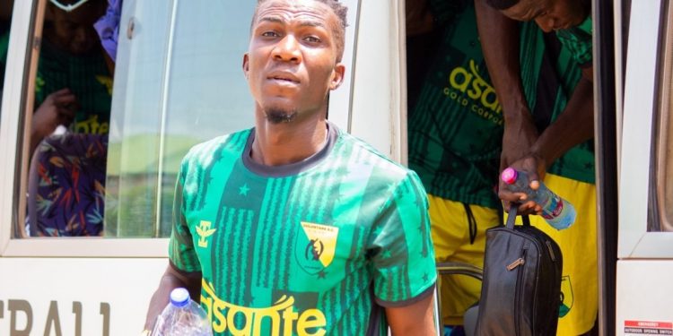 Abednego Tetteh reveals secrets behind his great scoring form at Bibiani Gold Stars
