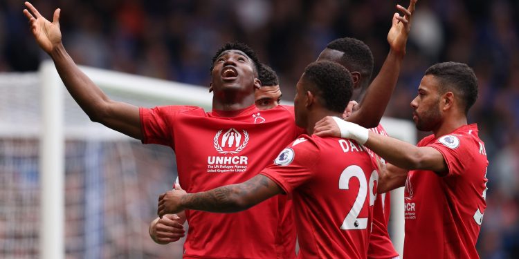 Nigeria attacker Taiwo Awoniyi scores MOST important GOAL of the season for Nottingham Forest against Arsenal !