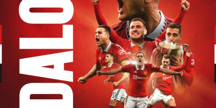 Manchester United : Portugal defender Diogo Dalot has signed a new contract till 2028 !