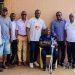 Cheerful Sampson Appiah thanks GFA for 10 000 Cedis cash support