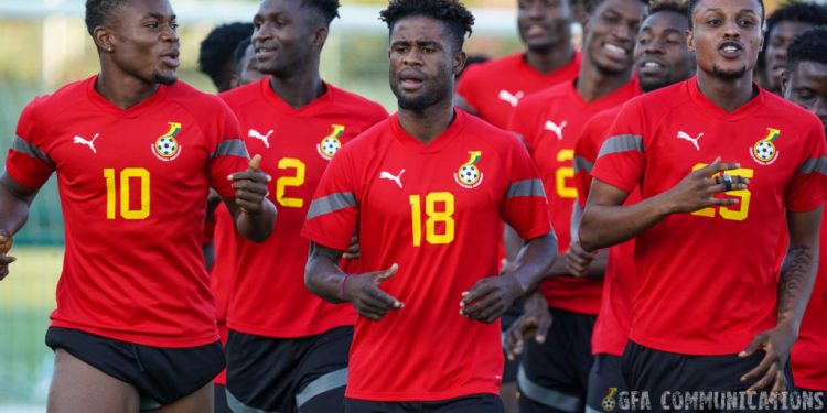 U23 AFCON : Black Meteors train for the first time in Rabat ahead of tournament opener against Congo on Sunday !