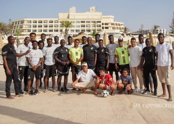 Black Meteors arrive in Alexandria to commence camping ahead of 2023 CAF U23 AFCON !
