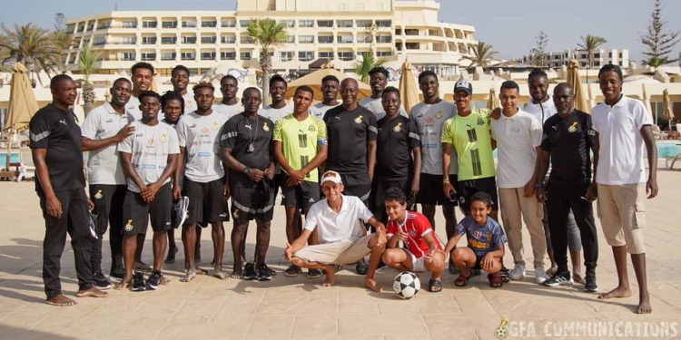 Black Meteors arrive in Alexandria to commence camping ahead of 2023 CAF U23 AFCON !