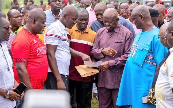 LATEST FROM KOTOKO : Otumfour is not overly impressed with the current state of Adako Jachie Complex and will rebuild it !