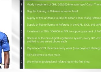 Former Ghana Referees Chief Alex Quartey hails GFA’s decision to pay referees weekly