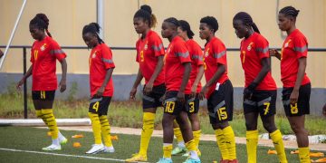 Back Queens Hold First Training in Conakry