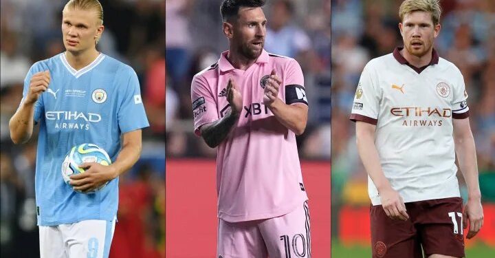 Lionel Messi, Erling Haaland & Kevin De Bruyne nominated for UEFA Men’s Player of the Year award