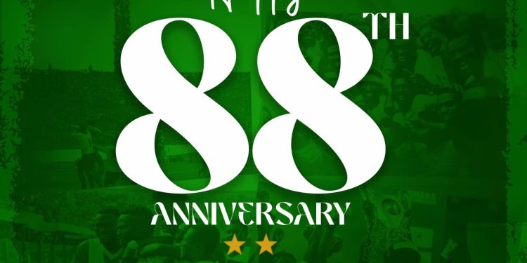 Asante Kotoko celebrate 88 years of existence on Thursday !