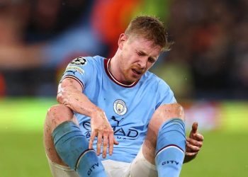 Kevin de Bruyne : Manchester City ace to be out for close to 4 months !