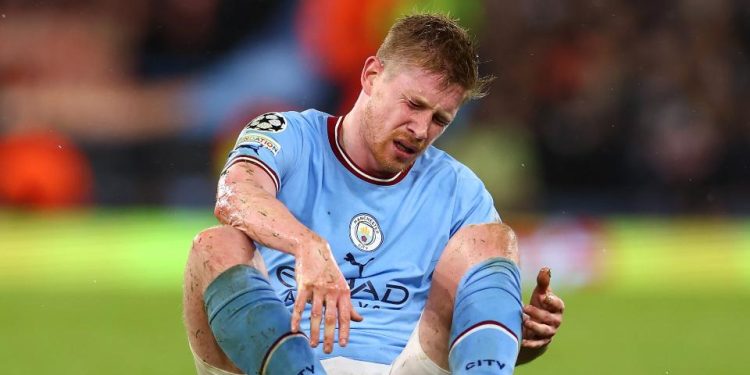 Kevin de Bruyne : Manchester City ace to be out for close to 4 months !