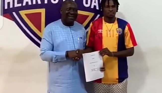 OFFICIAL : Hearts of Oak sign defender Michael Ampadu