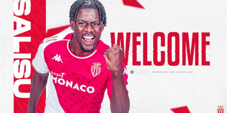 OFFICIAL : AS Monaco announce the signing of Ghana defender Mohammed Salisu !