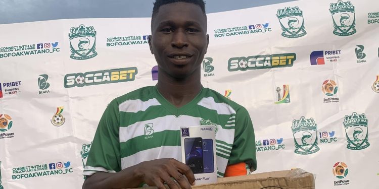 Bofoakwa Tano 2 Real Tamale United 1 : Saaka Dauda scores sublime free-kick as Stephen Owusu delivers late penalty winner !