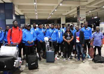 Liberia arrive in Ghana for Tuesday’s international friendly against the Black Stars !