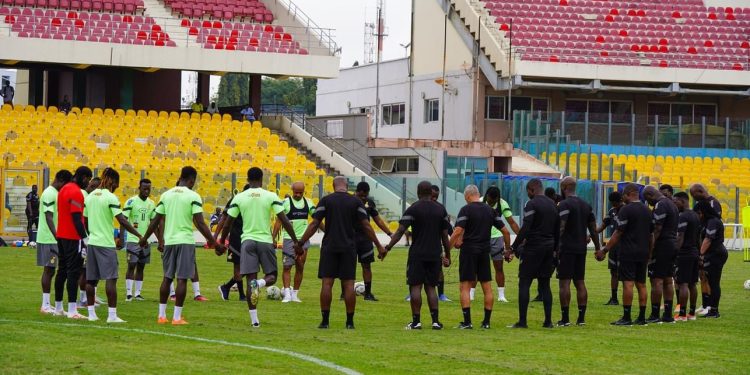 Latest updates from Ghana’s camp in Kumasi ahead of crucial AFCON qualifier against CAR on Thursday !