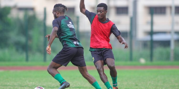Latest update from Asante Kotoko training session on Wednesday !