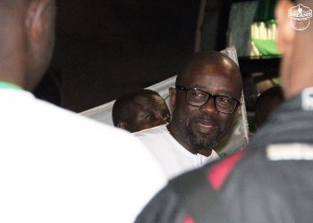 PHOTOS : How Dreams FC were welcomed in Accra by GFA boss Kurt Okraku and others after historic CAF Confederation Cup group stage qualification !