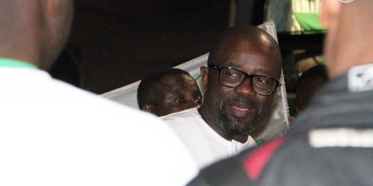 PHOTOS : How Dreams FC were welcomed in Accra by GFA boss Kurt Okraku and others after historic CAF Confederation Cup group stage qualification !