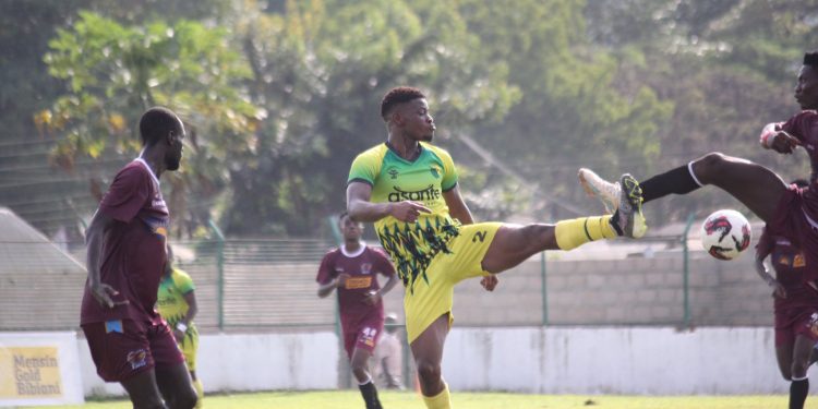 Gold Stars 2 Heart of Lions 2 : Fifth successive draw for Lions as Appiah McCarthy scores brilliant freekick !