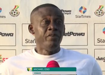Bibiani Gold Stars boss Michael Osei cries foul over officiating after home draw against Hearts of Oak !