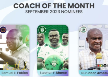 GPL NASCO Coach of the Month for September 2023 : Three coaches battle for first award of the season !