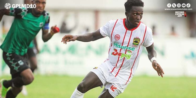 Samartex 1 Asante Kotoko 0 : Dr. Ogum’s side suffer 3rd successive league defeat !