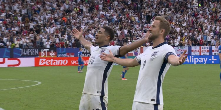 AET- England 2 Slovakia 1: Jude and Kane to the Rescue as England Reach Euro 2024 Quarter-finals with Real Madrid Gem Scoring a Terrific 95th-minute Bicycle Kick Equalizer