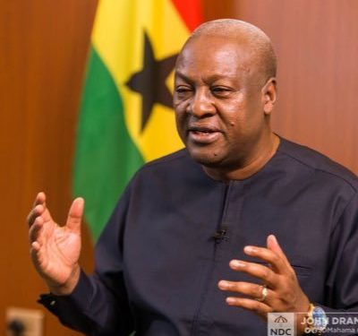 We Cannot Build a New Stadium for Ghana Under Current Economic Challenges – NDC Flagbearer John Mahama Declares