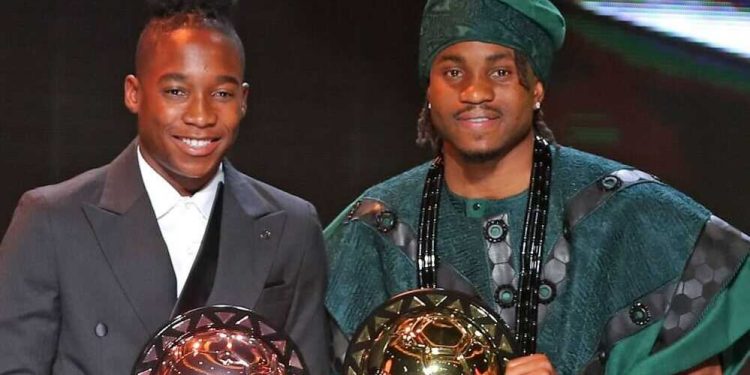 Ademola Lookman African Best Player 2024 and Women's Player of the Year Barbra Banda