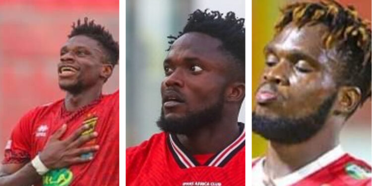 Kotoko head coach Ogum explains why Albert Amoah is better than former strikers Etouga Mbella and Steven Mukwala