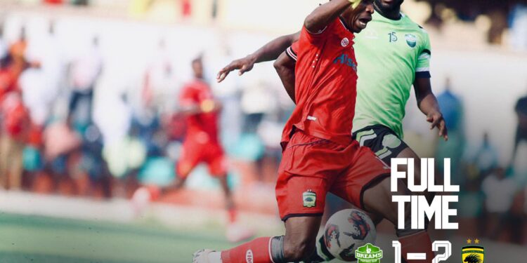 Asante Kotoko defeat Dreams FC