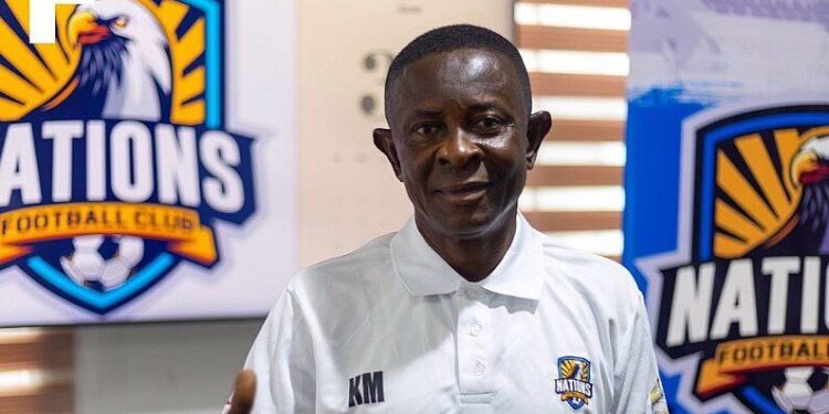 Nations FC coach Kasim Mingle