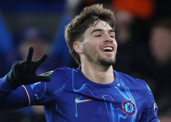 Marc Guiu netted a hat-trick as Chelsea spank Shamrock Rovers