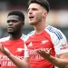 10-man Arsenal secure home draw against Brighton as Declan Rice sees red