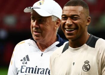 carlo-ancelotti-praises-mbappe-in-barcelona-loss