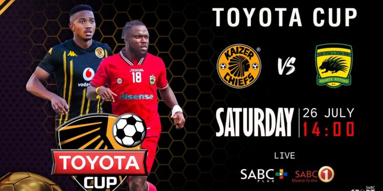 Toyota Cup trophy, Kaizer Chiefs v.s Asante Kootko