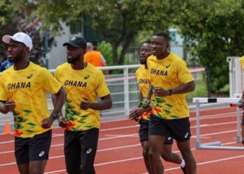 Ghana's 4×100 Relay Team