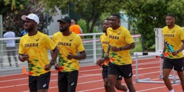 Ghana's 4×100 Relay Team