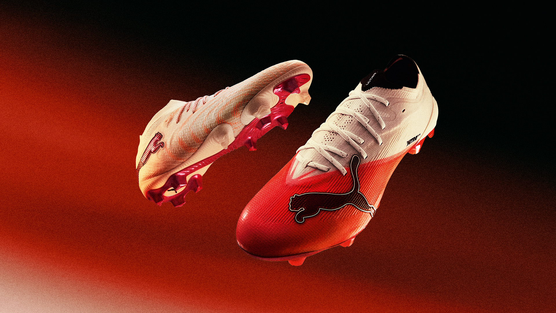 The PUMA ULTRA NITRO 7 football boot featuring a lightweight design and advanced NITROFOAM ELITE technology for speed and performance on the pitch.